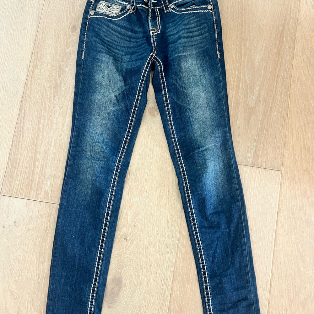 Grace Dark Blue Skinny Jeans